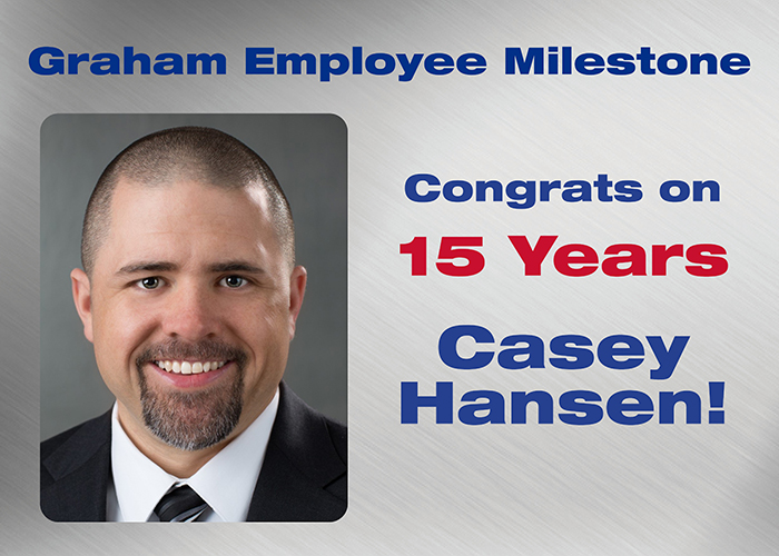 Casey Hansen - 15 Years