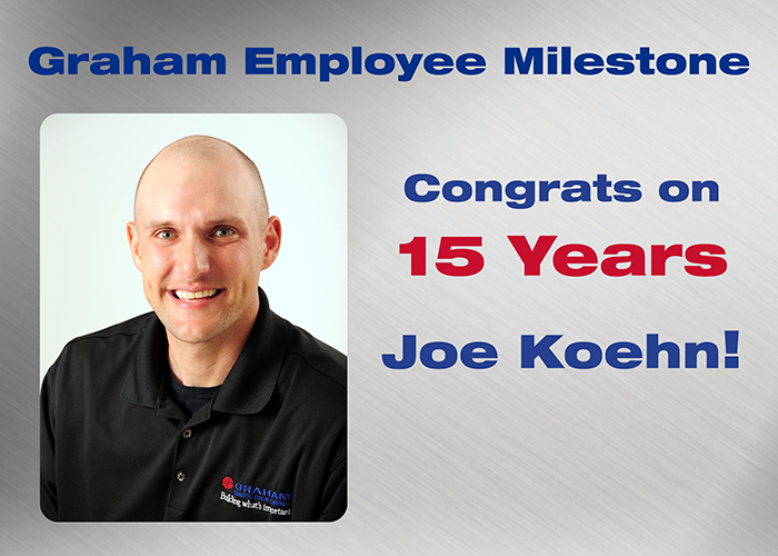 Joe Koehn - 15 Years